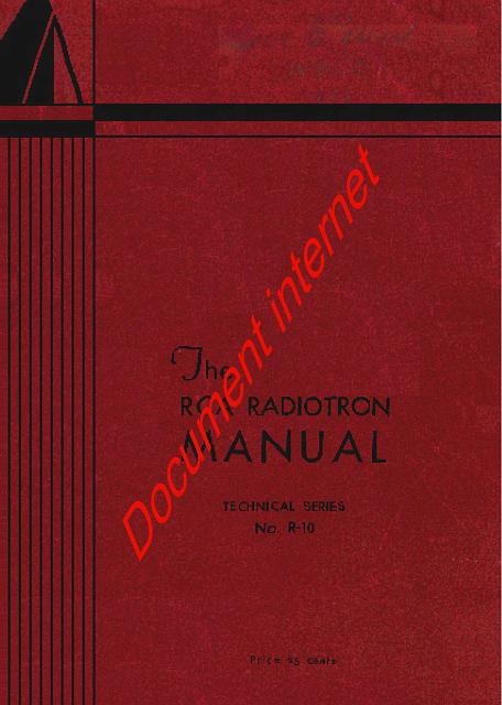 RCA_R10_1933_1.jpg - Catalogue tubes RCA R-10 de 1933           http://www.tubedata.info/      (Franck Philipse)
