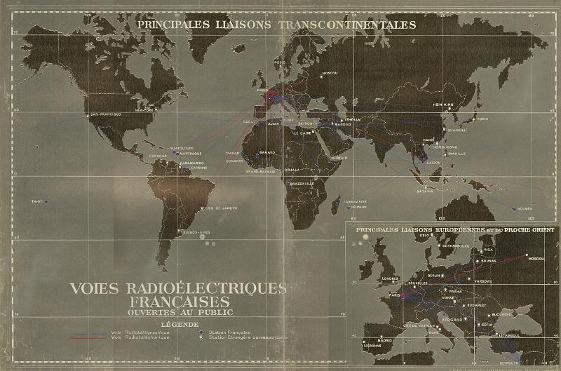 100.png - Liaisons radioélectriques transcontinentales françaises en 1935