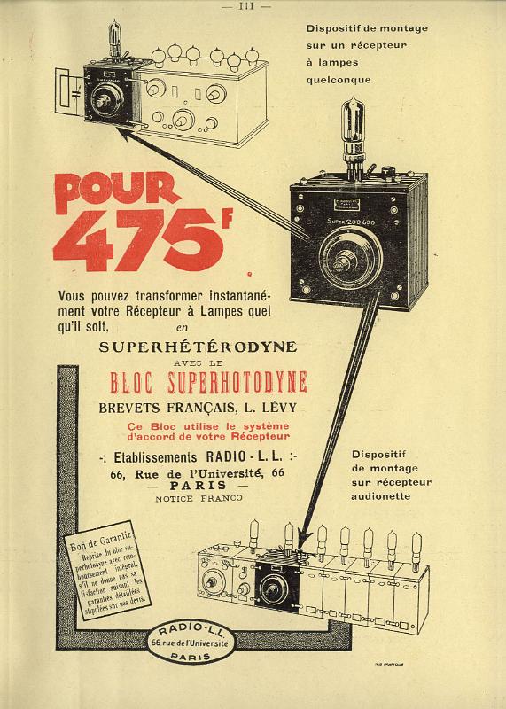 Pub.jpg - Publicité Radio LL